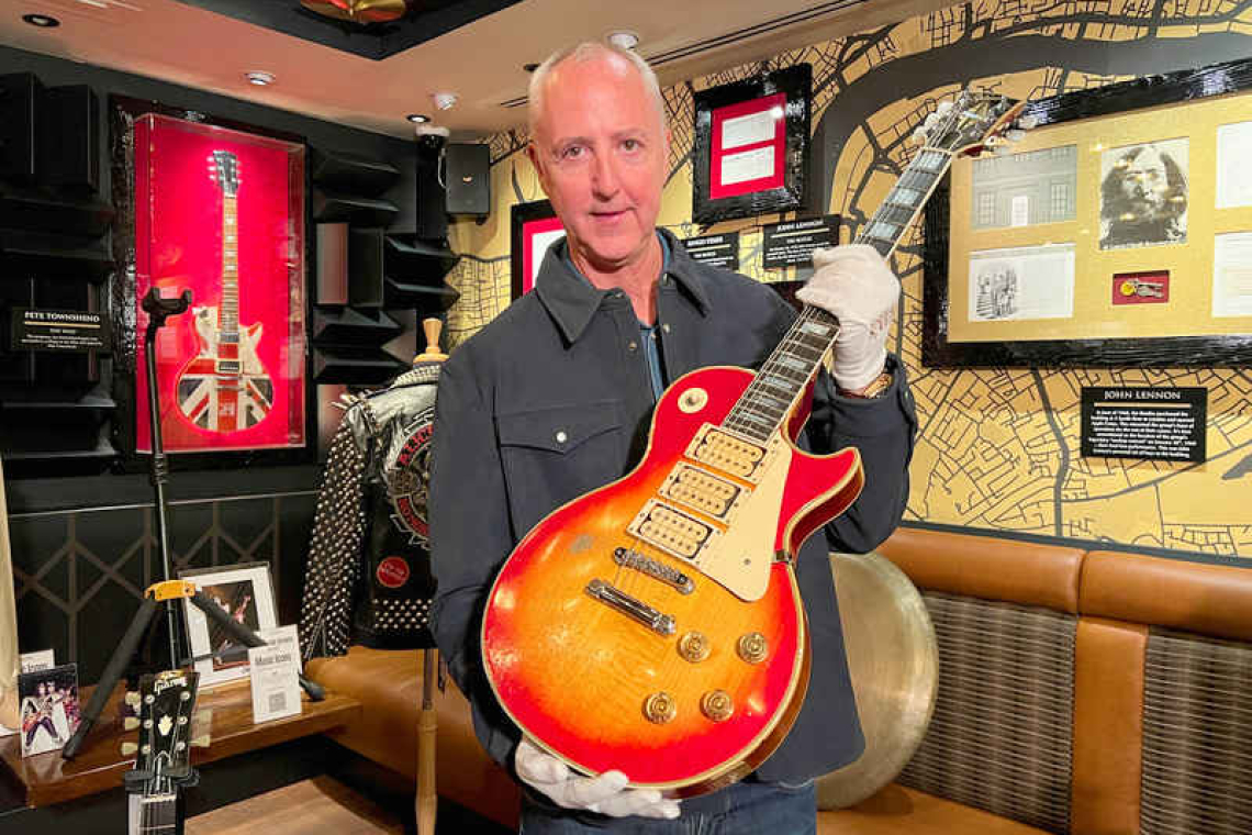 Heavy metal memorabilia on offer  at Julien's 'Music Icons' auction